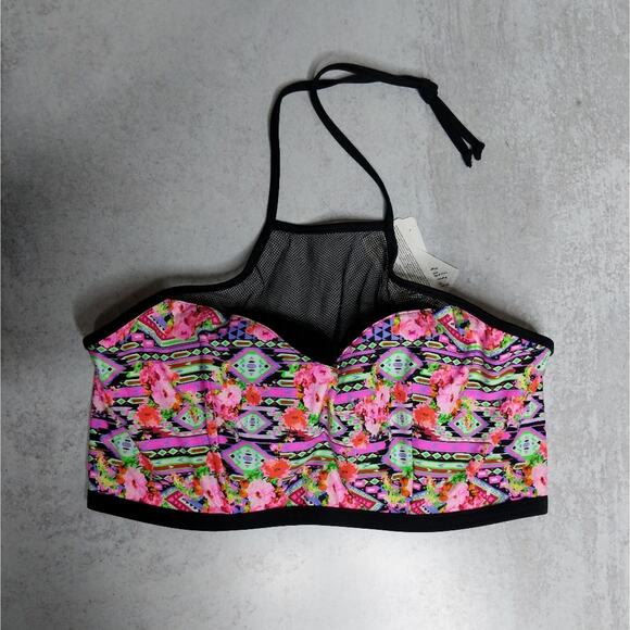Freya Crop Bikini Top - Size 36DDD - NWT - Picture 2 of 7